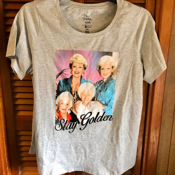 The Golden Girls - Stay Golden / graphic t-shirt.  Size OX - Picture 1 of 2
